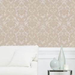 Century Classic - Velvety Damask Wallpaper G580201 - Wallpaper