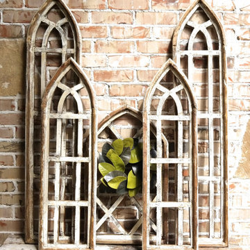 Wall Decor-wood arches