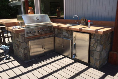 Example of a patio design in San Francisco