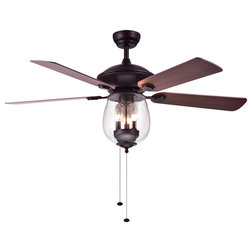 Transitional Ceiling Fans by LIGHTING JUNGLE