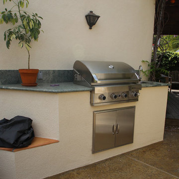 Garage Remodeling and BBQ area