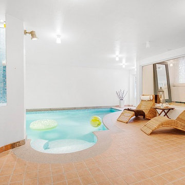 Spa, kitchen and light
