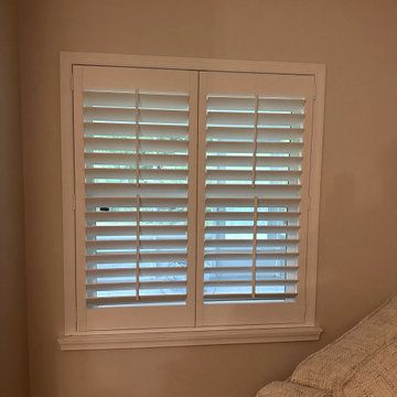 Window-Handle Cutout Plantation Shutters — Palm City, FL
