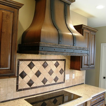 Custom Copper Range Hood