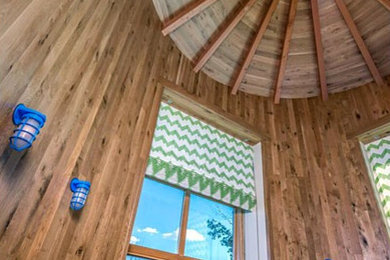 Inspiration for a rustic bedroom remodel in Other