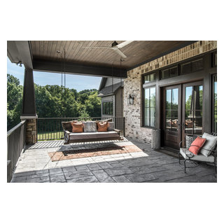 Columbia, TN Custom Home - Transitional - Porch - Nashville - by Noble ...