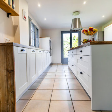 cuisine cottage blanche