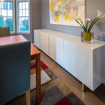 Casual Modern Dining Room in Fairfield, CT