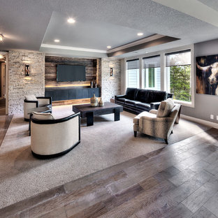 This is an example of a coastal walk-out basement in Kansas City.