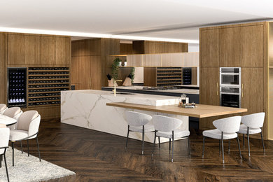 Kitchen - traditional kitchen idea in Melbourne