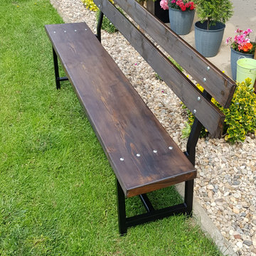 Wood & Iron bench