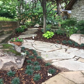 Flagstone Pathway