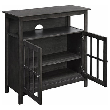 Big Sur Highboy Tv Stand With Storage Cabinets