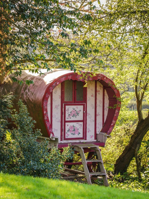 Shabby-Chic Style Garden Shed and Building Design Ideas 