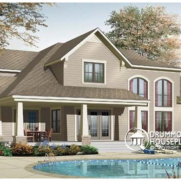 Beautiful top-selling Traditional House Plan no. 2659 by Drummond House Plans