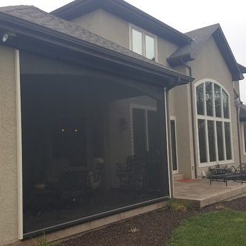 Newly Installed Motorized Screens
