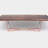 Dining Table, Walnut, Copper, 10'