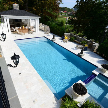 Pool and Pool House