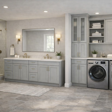 Prestigious Shaker Grey Gallery| Bathroom Projects