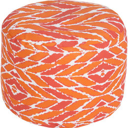 Surya Poufs- (POUF-264) - Floor Pillows And Poufs