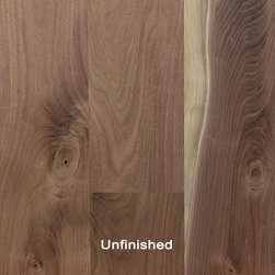 Unfinished Walnut Character Engineered Floors - Engineered Wood Flooring