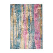 Nourison Passion Area Rug, Gray and Multicolor, 8'x10'