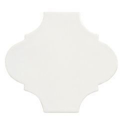 Tuileries Arabesque Blanc 5'' x 6'' - Wall And Floor Tile
