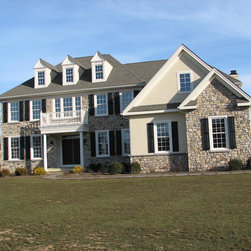 QuarryCut Stone - 60%Brown 20%Dark 20%Split Field - Squares & Strips - Siding And Stone Veneer