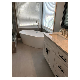 Suwanee Master Bath Remodel - Transitional - Bathroom - Atlanta - by J ...