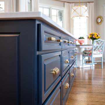 Striking Preppy - Kitchen, Dining, & Powder