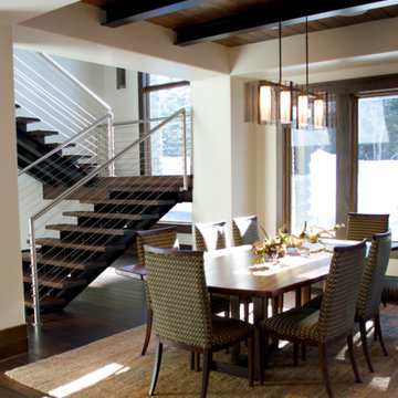 Modern in the Mountains - Dining Room