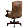 Flash Furniture Bomber Brown Classic Executive Office Chair