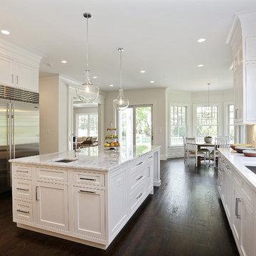 Abundant Cabinetry and Sub-Zero Refrigerator