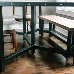 Custom Kitchen Table & Bench - Dining Tables