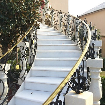 White Thassos marble