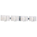 Minka-Lavery - Clarte 4 Light Bathroom Vanity Light in Chrome - This 4 light Bath Light from the Clarte collection by Minka-Lavery will enhance your home with a perfect mix of form and function. The features include a Chrome finish applied by experts.