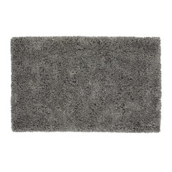 puli grey shag rug 8'x10' | CB2 - Area Rugs