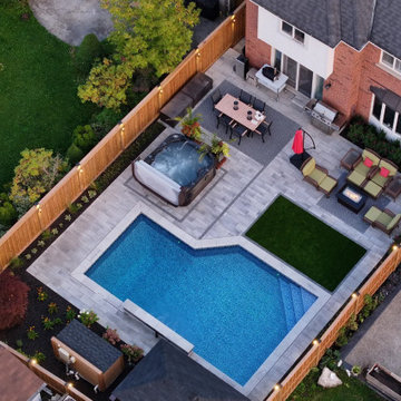 Underground Pool and Hot Tub Installation