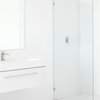 78" x 35.5" Frameless Shower Door - Single Fixed Panel