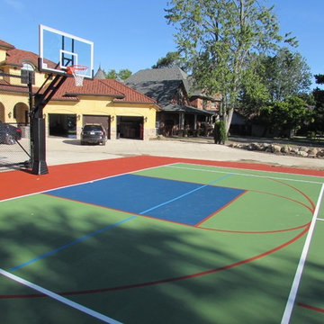 Multi-Sport Court Construction