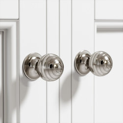 Deco Eton Polished Nickel Cabinet Knob (Pair) - Cupboard & Drawer Knobs