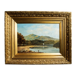 English Oil on Canvas - Paintings
