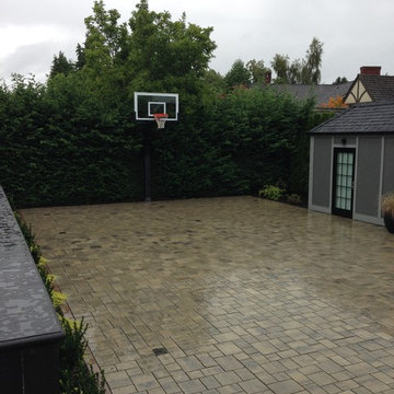 Ranjiv H's Pro Dunk Gold Basketball System on a 30x60 in Seattle, WA