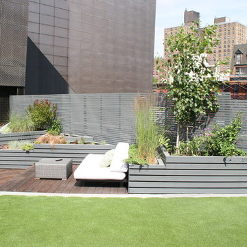 Highline facing roof garden