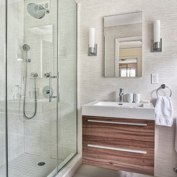 Home Undergoes 3 Beautiful Bathroom Remodels