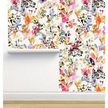 Wild Grasses Wallpaper by Ninola Designs, Sample 12"x8"