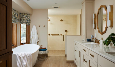 Couple’s Bathroom Built for Relaxation and Ease