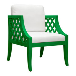 Worlds Away - Worlds Away Sutton Side Chair - Armchairs And Accent Chairs