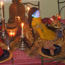 halloween tablescapes