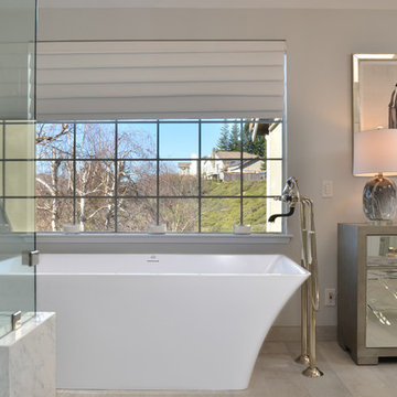 Award Winning Danville Master Bathroom by: Dorene Gomez